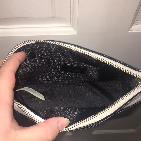 Kate Spade Black White Millie Crossbody Purse Bag - Picture 6 of 15